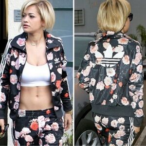 Adidas Originals x Rita Ora Roses Track Jacket size Smalll